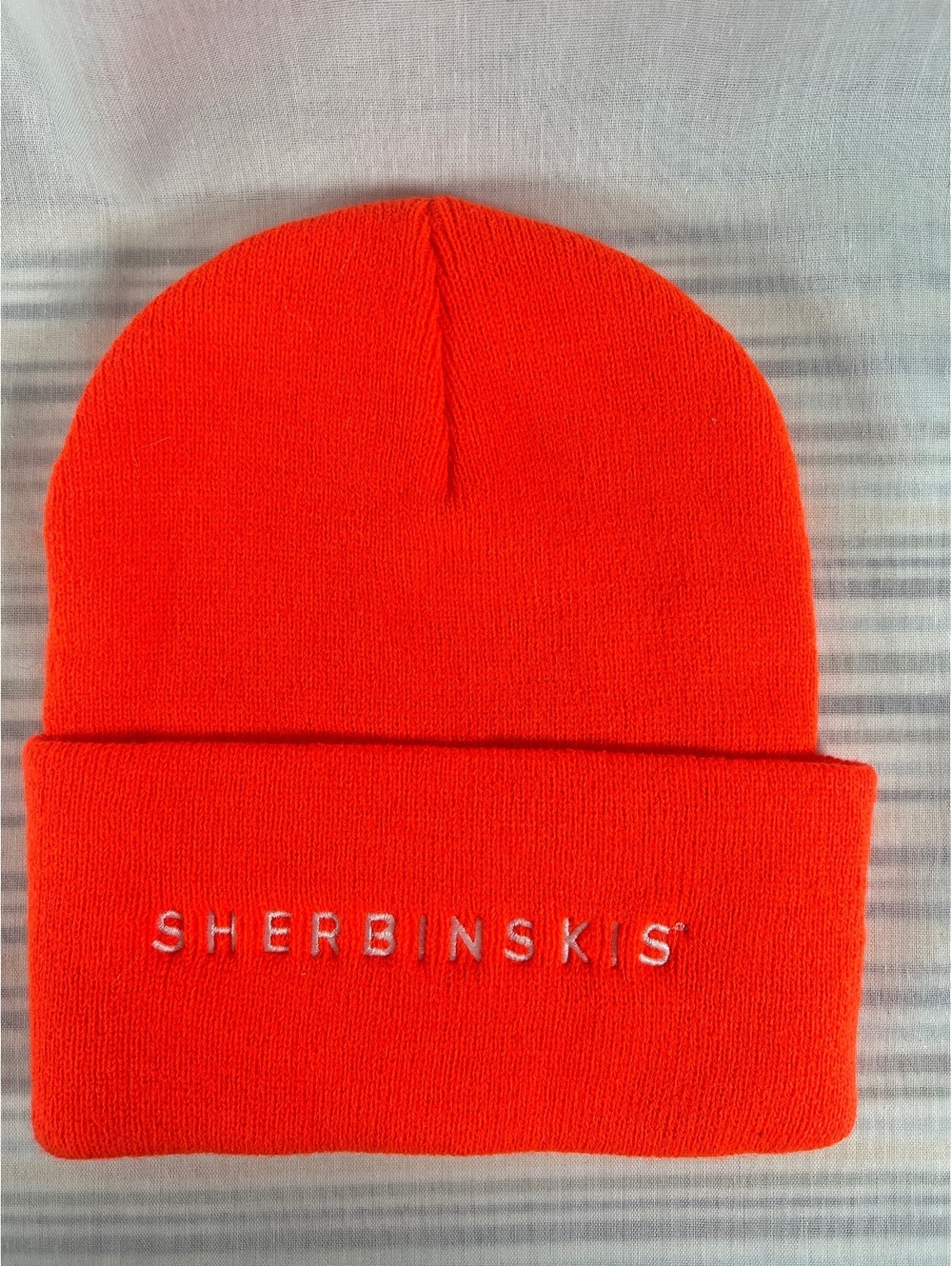 Sherbinskis Toque Neon Orange Beanie